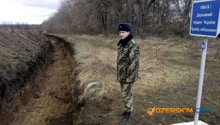 В Сумской области роют 500 км ров на границе с Россией
