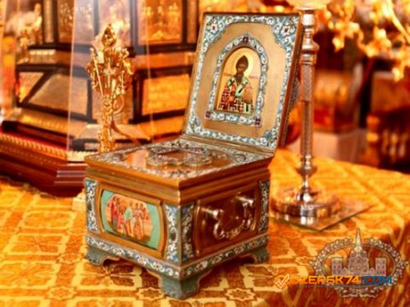 Сегодня в Челябинск привезут ковчег с частицей мощей святителя Спиридона Тримифунтского