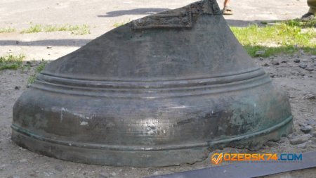 В Н.Усмани нашли осколок старинного колокола