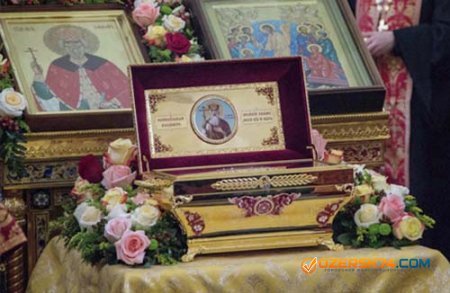 В Челябинск привезли мощи святого князя Владимира