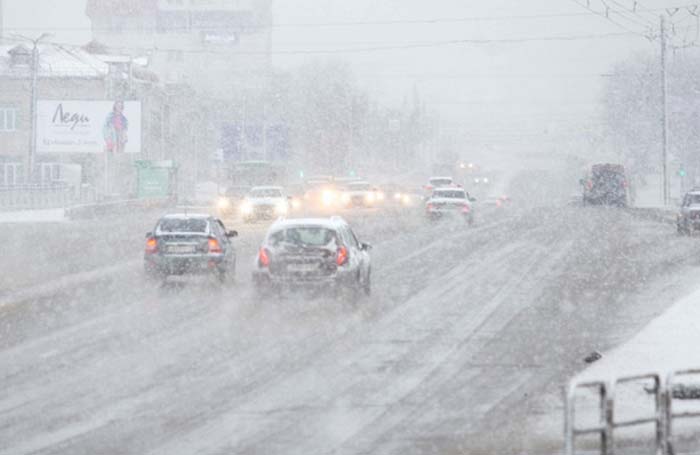 В Челябинскую область придет сильный снег с дождем