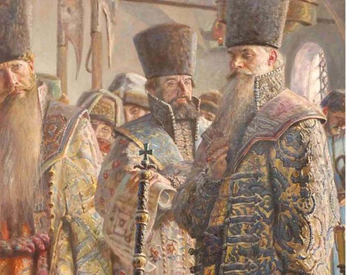 Когда мужчины носили сарафан на Руси