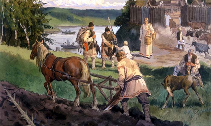 Какое славянское племя первым назвало себя русью