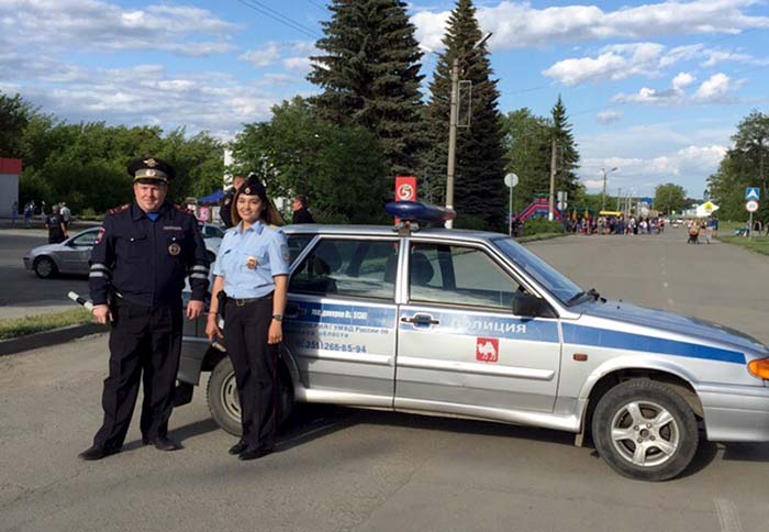 В День России полицейские Озерска обеспечили охрану общественного порядка при проведении праздничных мероприятий