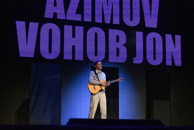 В театре «Наш дом» состоялось чествование заслуженного артиста России Вохобжона Азимова