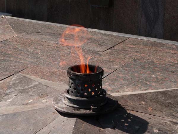Поставка газа для Вечного огня в Озерске станет бесплатной