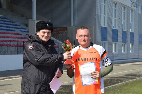 Сотрудники полиции Озерска одержали победу в первом этапе чемпионата ГУ МВД России по Челябинской области по мини-футболу