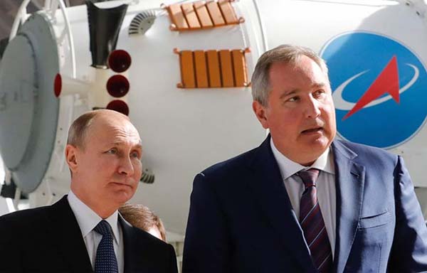 Путин уволил Рогозина из «Роскосмоса»