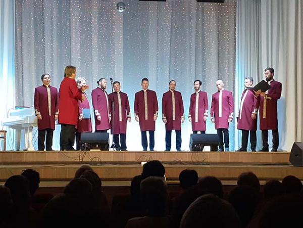 Хор Валаамского монастыря дал концерт в Кыштыме