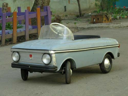 Детский педальный автомобиль из СССР был мечтой всех мальчишек