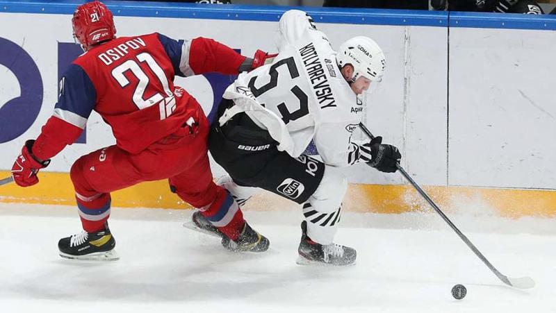 Хоккейный клуб «Трактор» упустил победу в матче с «Локомотивом» в чемпионате КХЛ